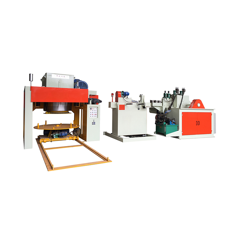 Heavy duty inverted vertical wire drawing machine with auto pay-off