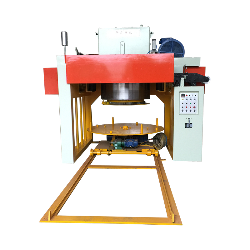 Heavy duty inverted vertical wire drawing machine with auto pay-off